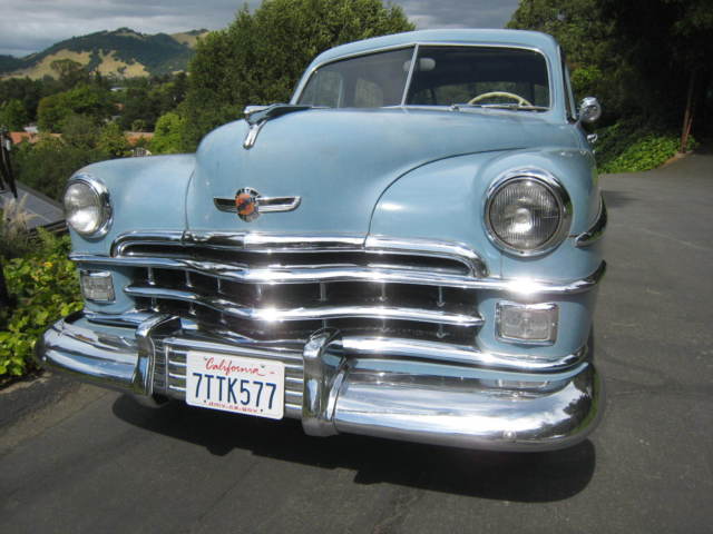 1950 light blue Chrysler Other 4 door