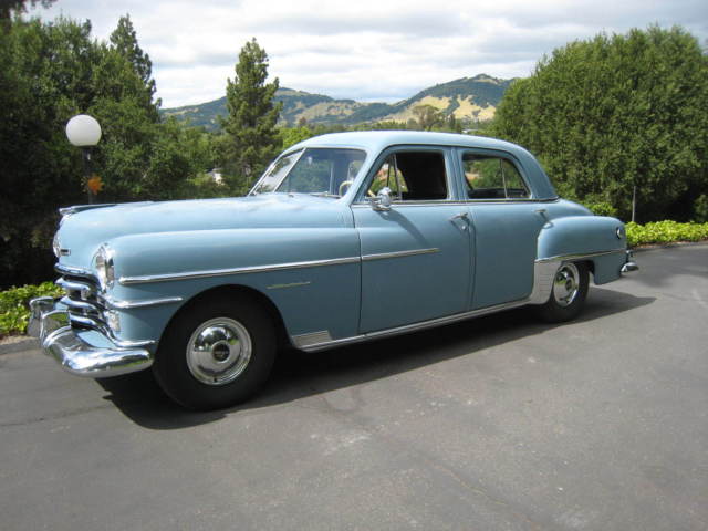 1950 light blue Chrysler Other 4 door