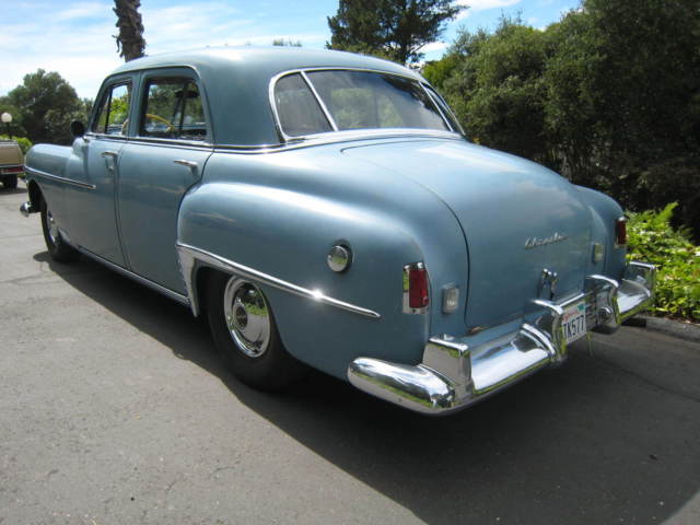 1950 light blue Chrysler Other 4 door