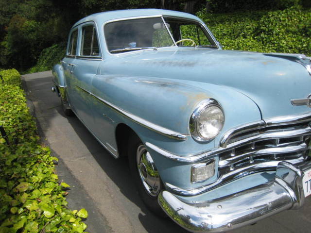 1950 light blue Chrysler Other 4 door