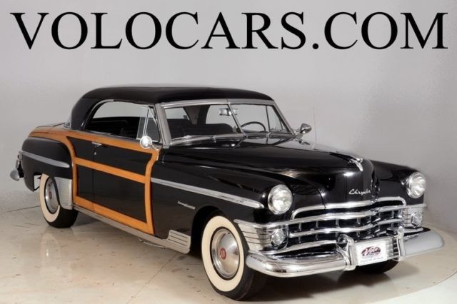 1950 Black Chrysler Town And Country --