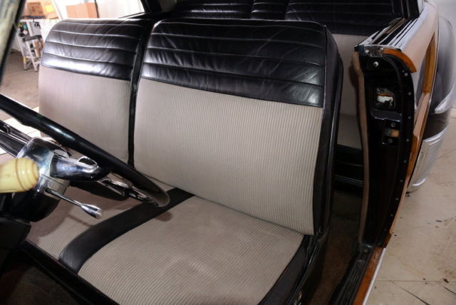 1950 Black Chrysler Town And Country --