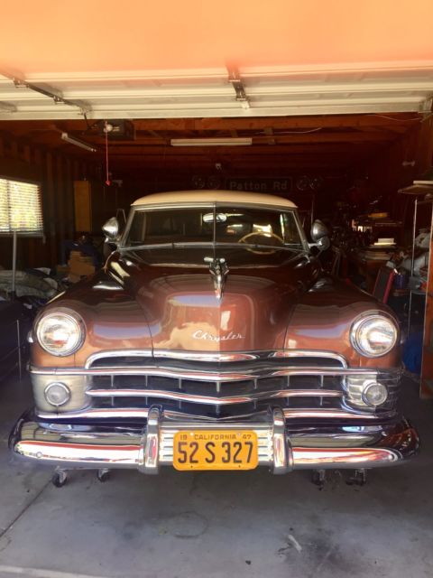 1950 Brown Chrysler Town & Country Two Door Hardtop