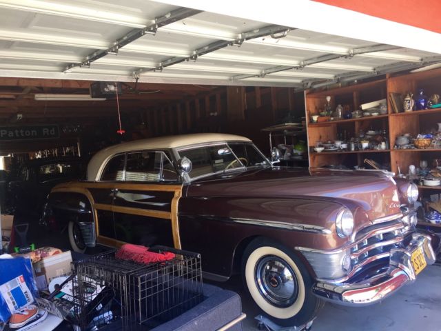 1950 Brown Chrysler Town & Country Two Door Hardtop