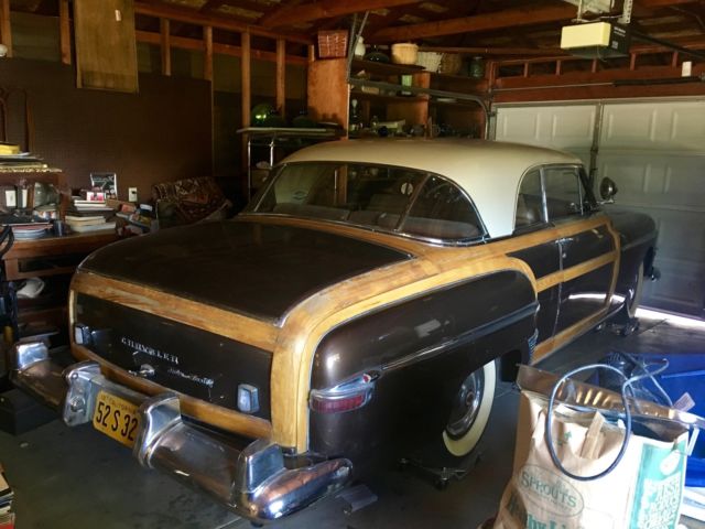 1950 Brown Chrysler Town & Country Two Door Hardtop