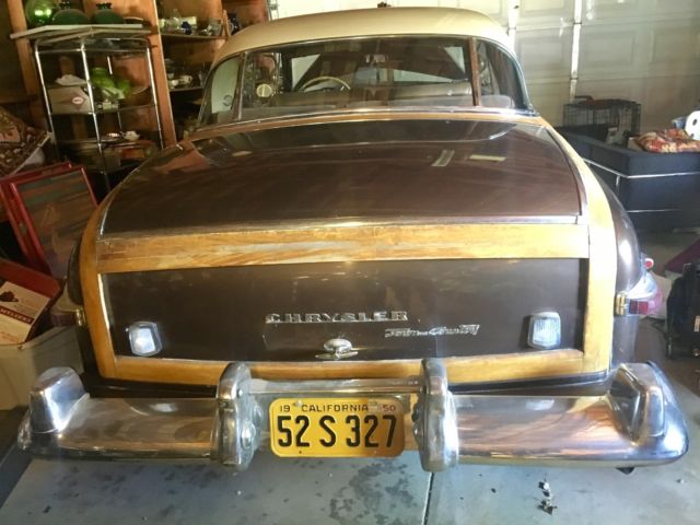 1950 Brown Chrysler Town & Country Two Door Hardtop