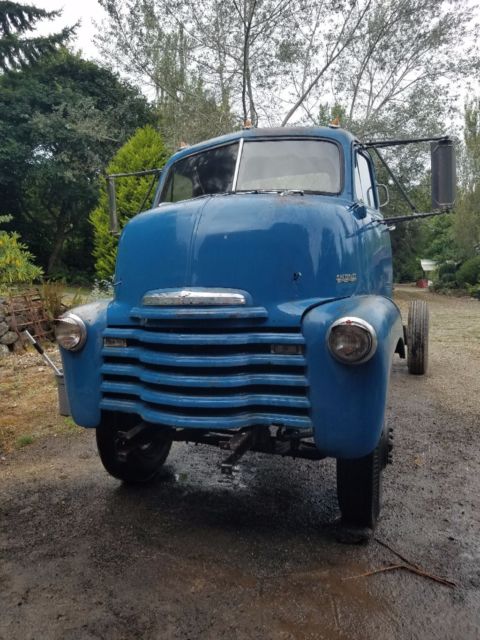 1950 Blue Chevrolet C/K Pickup 3500 Cab & Chassis