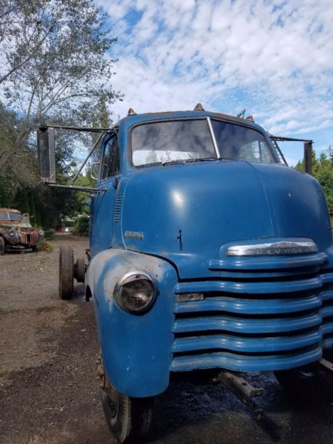 1950 Blue Chevrolet C/K Pickup 3500 Cab & Chassis