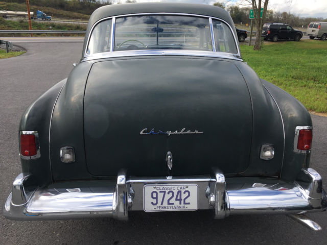 1950 Green Chrysler New Yorker Sedan