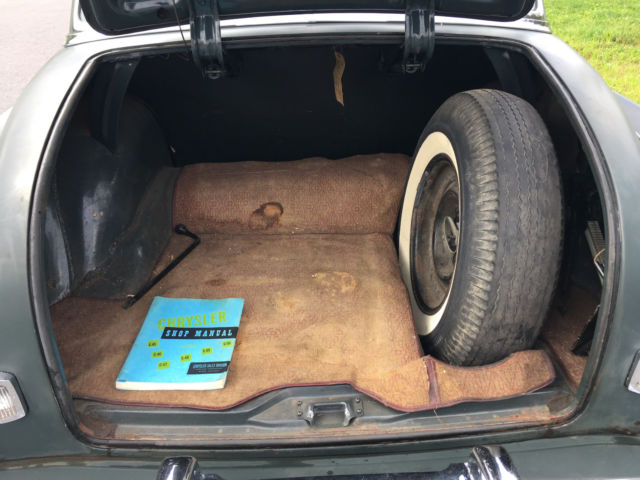 1950 Green Chrysler New Yorker Sedan
