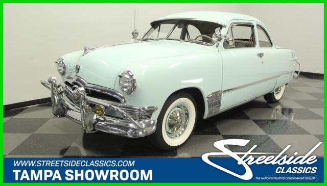 1950 Blue Ford Custom