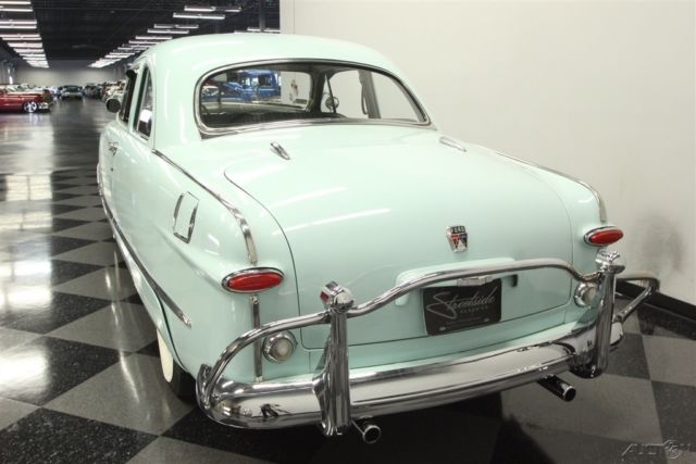 1950 Blue Ford Custom