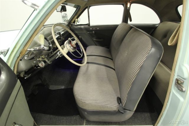 1950 Blue Ford Custom