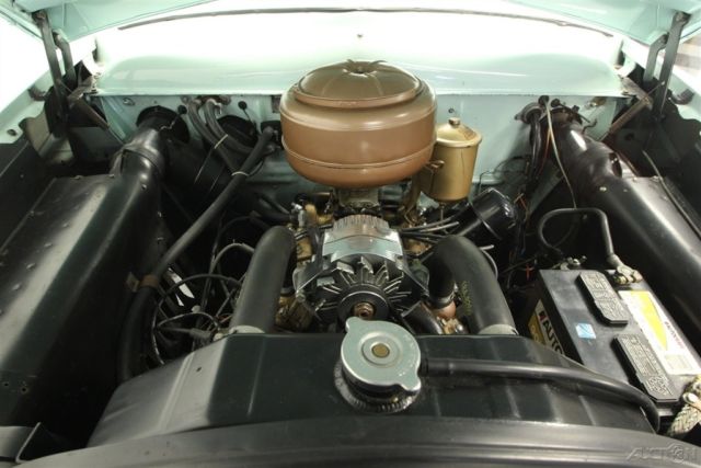 1950 Blue Ford Custom