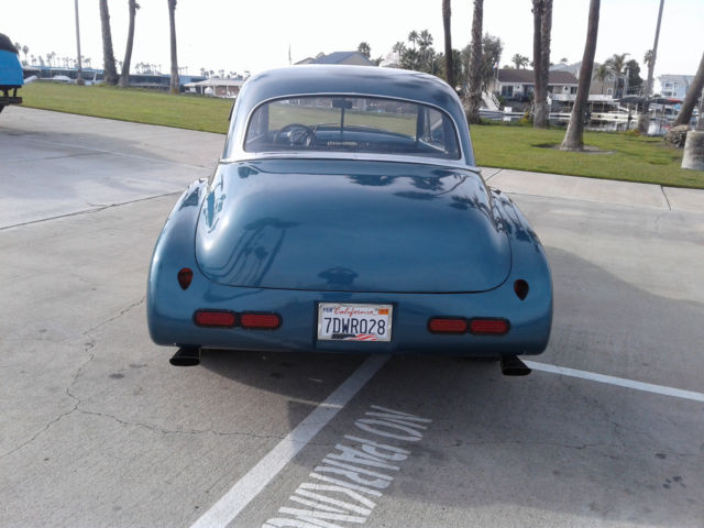 1950 Greenish Blue Chevrolet Styleline Deluxe Coupe