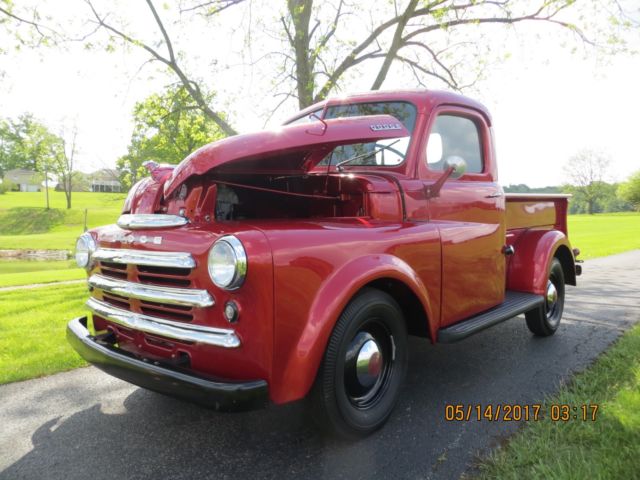 1950 Burgundy Dodge Other Pickups Standard Cab Pickup