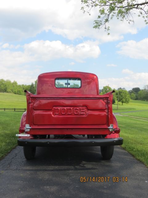 1950 Burgundy Dodge Other Pickups Standard Cab Pickup