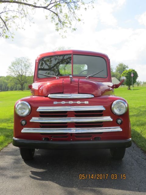 1950 Burgundy Dodge Other Pickups Standard Cab Pickup