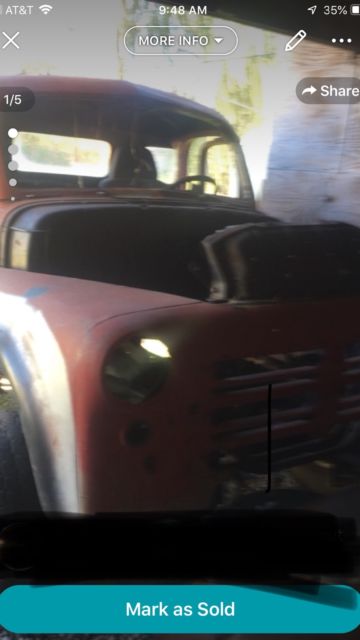 1950 Dodge Other Pickups Cab & Chassis