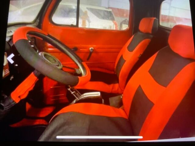 1950 Red Ford F-100 Standard Cab Pickup