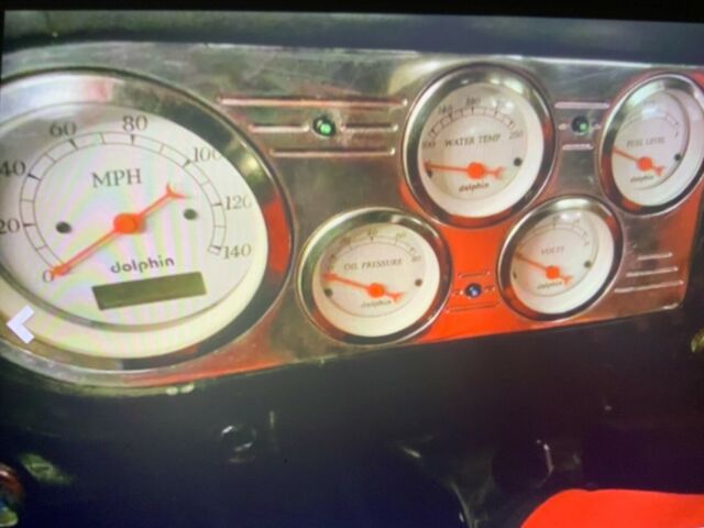 1950 Red Ford F-100 Standard Cab Pickup