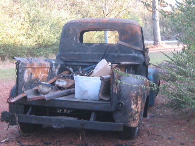 1950 Blue Ford f1 Standard Cab Pickup
