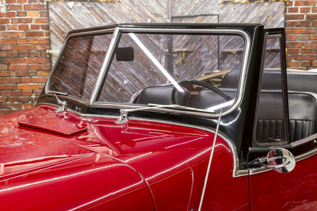 1950 Red Willys Pickup Truck