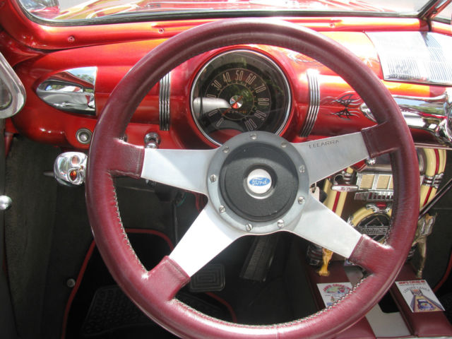 1950 Red Ford Other Victoria Convertible