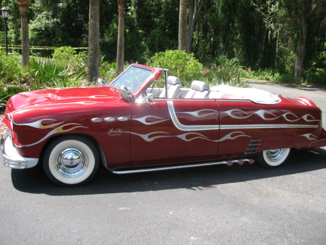 1950 Red Ford Other Victoria Convertible