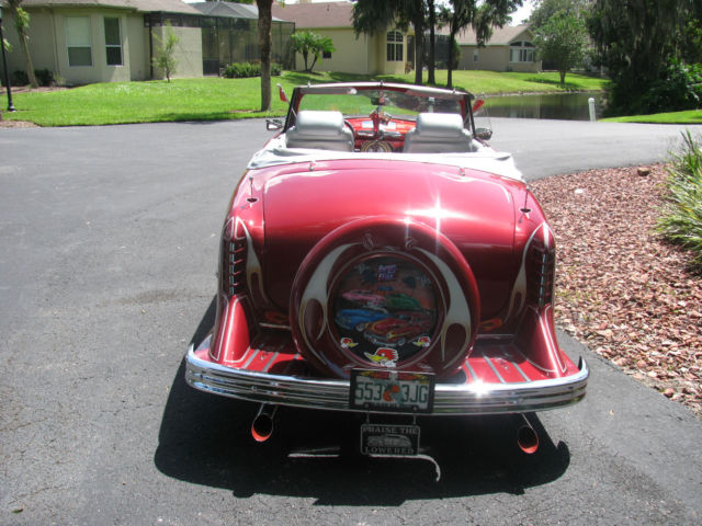 1950 Red Ford Other Victoria Convertible