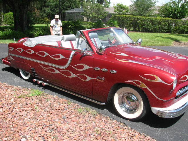 1950 Red Ford Other Victoria Convertible