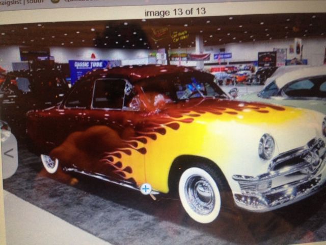 1950 Red Ford Other Coupe