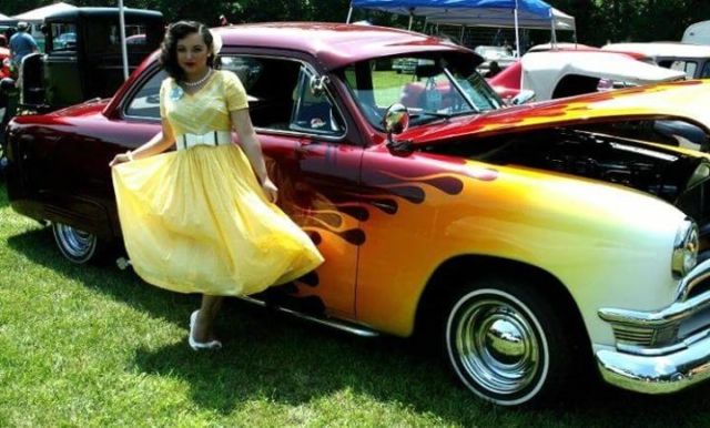 1950 Red Ford Other Coupe
