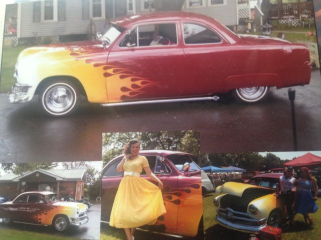 1950 Red Ford Other Coupe