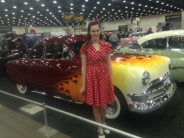 1950 Red Ford Other Coupe