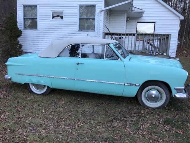 1950 Blue Ford Other Convertible