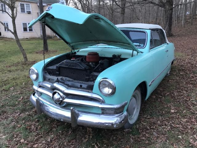 1950 Blue Ford Other Convertible
