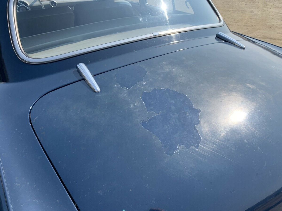 1950 Blue Ford Coupe Coupe