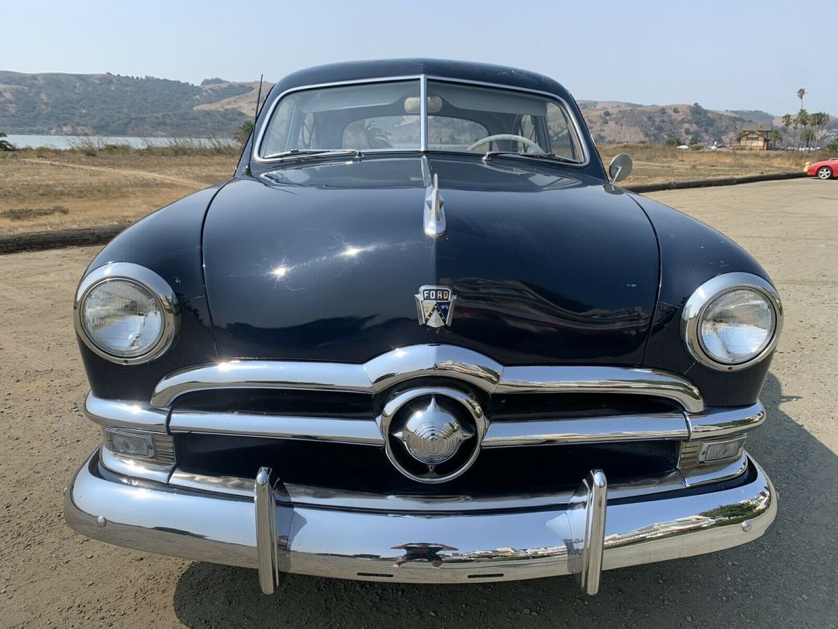1950 Blue Ford Coupe Coupe