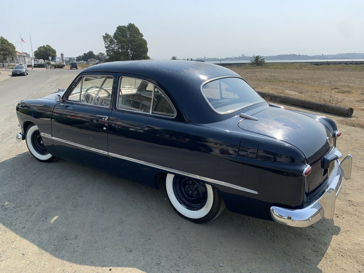 1950 Blue Ford Coupe Coupe