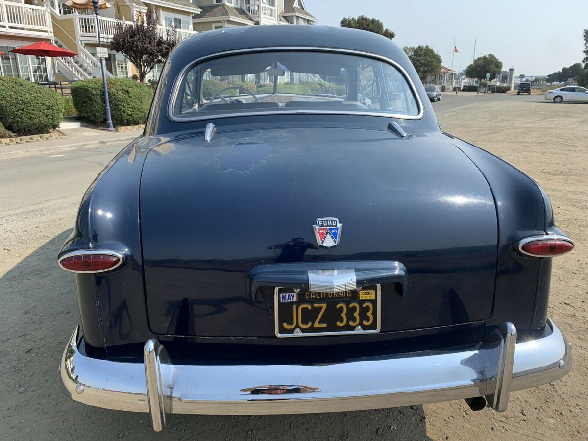 1950 Blue Ford Coupe Coupe