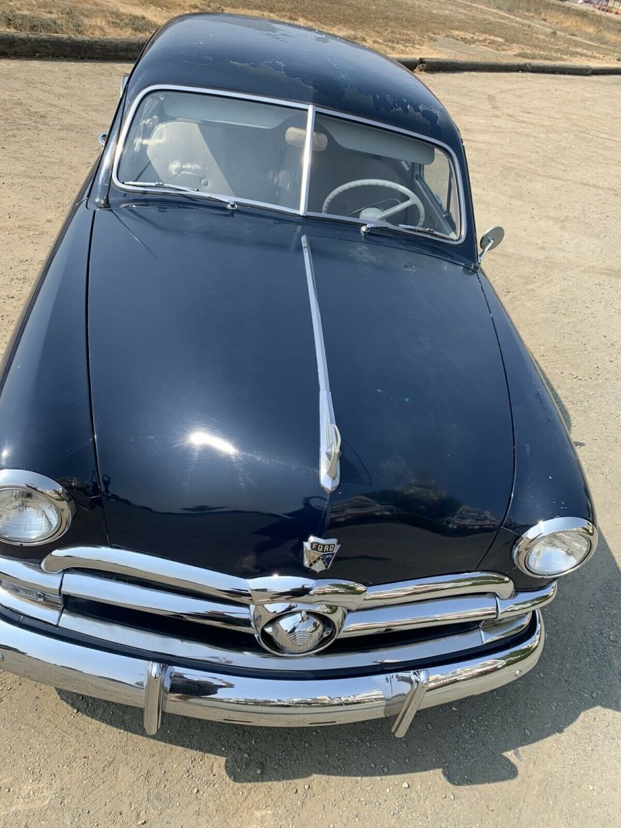 1950 Blue Ford Coupe Coupe