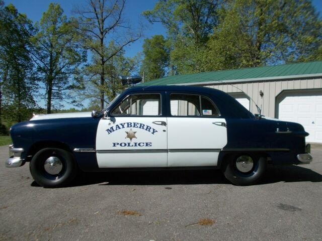 1950 Blue Ford Sedan Sedan