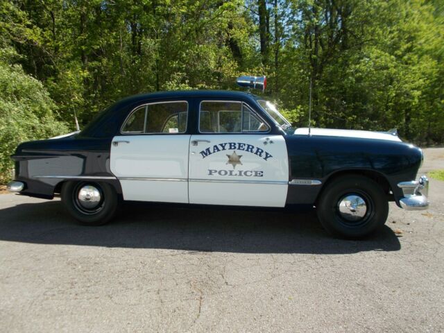 1950 Blue Ford Sedan Sedan