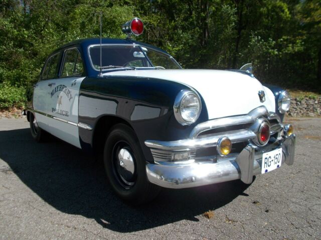1950 Blue Ford Sedan Sedan