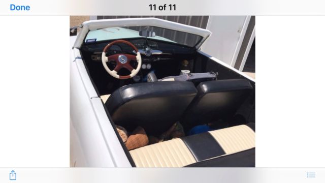 1950 white Ford Other Convertible