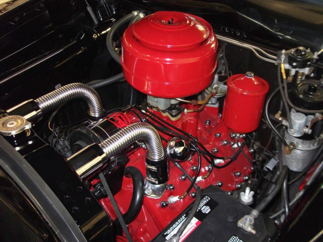 1950 Black Ford Custom Convertible Convertible