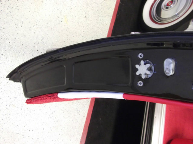 1950 Black Ford Custom Convertible Convertible