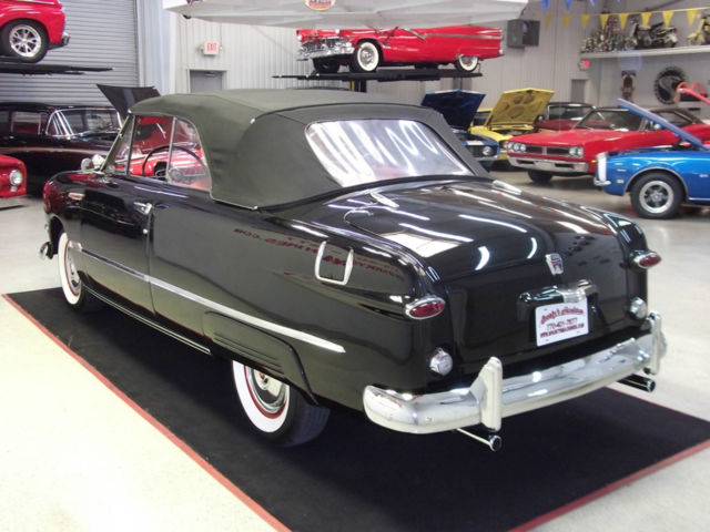 1950 Black Ford Custom Convertible Convertible