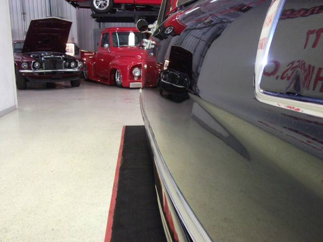 1950 Black Ford Custom Convertible Convertible